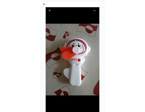 Diğerleri, Oyuncaklar, El Vantilatörüü, 2025, El Vantilatör El Çalışır , El Vantilatör Elle Çalışır