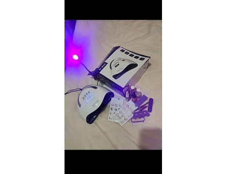 Diğerleri, Parfümler, Silikon Oje Makinesi, Sun X5 Led Işıklı Protez Tırnak Yapma Makinesi