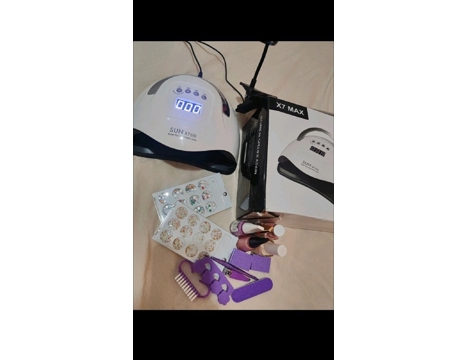 Diğerleri, Parfümler, Silikon Oje Makinesi, Sun X5 Led Işıklı Protez Tırnak Yapma Makinesi