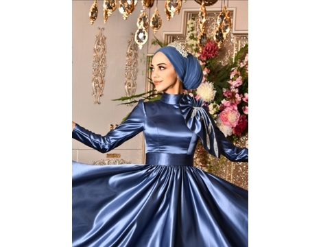 Giyim Eşyası, 42, Tesettür Abiye Elbise