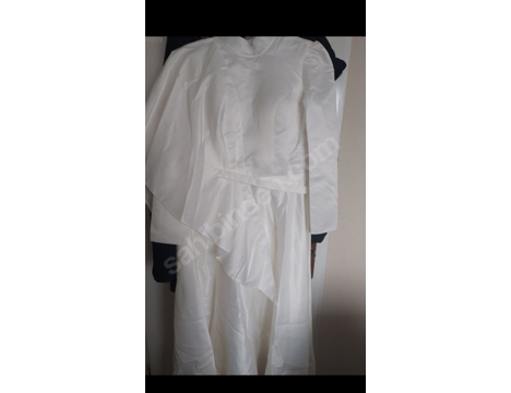 Giyim Eşyası, 42, Saten Kumaş Tesettür Abiye Elbise