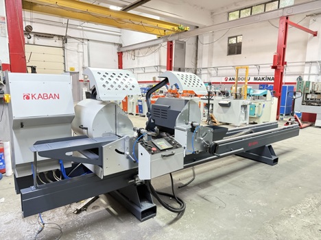 İş Makineleri, Kesme Makinaları (Pvc), Kaban Marka , Kaban Ac 1040 Pvc Alüminyum Çift Kafa Kesim