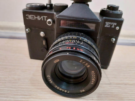 Elektronik Eşya, Filmli Fotoğraf Makinaları, Zenith, Zenit Et Fotoğraf Makinesi
