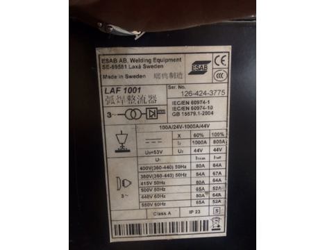 Beyaz Eşya, Diğer Beyaz Eşyalar, Esab Laf 1001 Kaynak Makinası