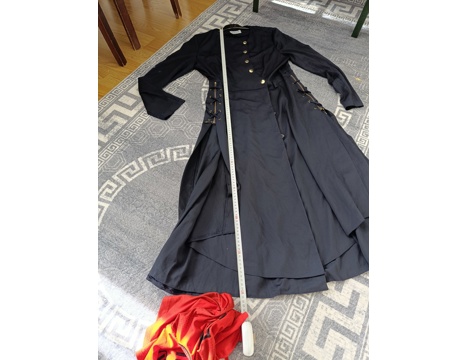 Giyim Eşyası, Bayan Mont, Kaban, Pardesü, Kadın Kaban Uzun Lacivert