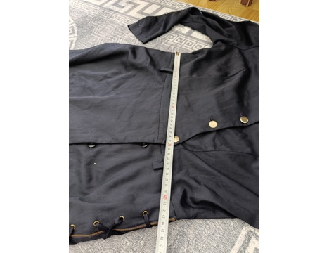 Giyim Eşyası, Bayan Mont, Kaban, Pardesü, Kadın Kaban Uzun Lacivert