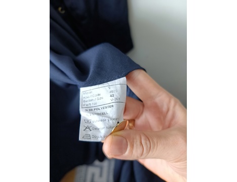 Giyim Eşyası, Bayan Mont, Kaban, Pardesü, Kadın Kaban Uzun Lacivert