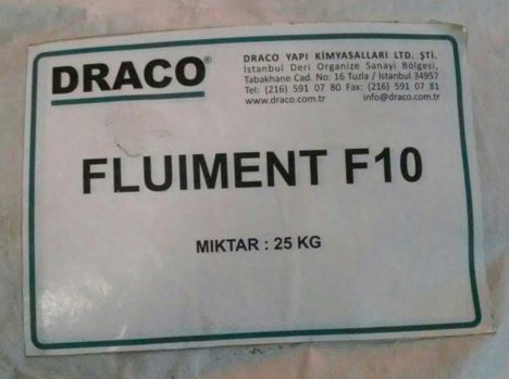 Diğerleri, Kategorisi Olmayan Her Şey, Draco Fluiment F10 Toz Yapı Kimyasalı