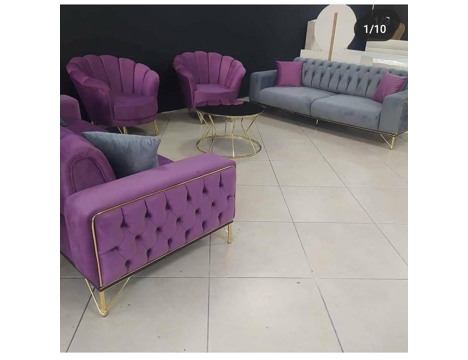 Ev, Bahçe Eşyaları, Komple Eşya, Chester Koltuk Takımları