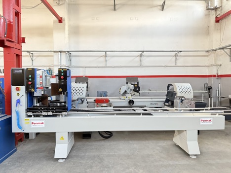 İş Makineleri, Kaynak Makinaları (Pvc), Penmak Marka, Pvc Makinaları , Penmak Pvc Çift Kafa Kaynak Yeni Sistem
