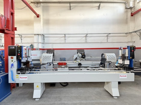 İş Makineleri, Kaynak Makinaları (Pvc), Penmak Marka, Pvc Makinaları , Penmak Pvc Çift Kafa Kaynak Yeni Sistem