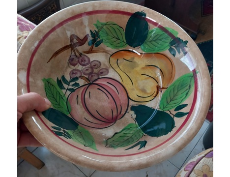 Giyim Eşyası, Kürk, Antika Seramik Kase El Yapımı