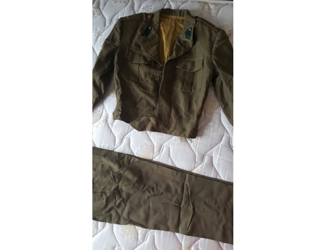 Antika Eşya, Ceket, 75 Yıllık Antika Askeri Üniforma