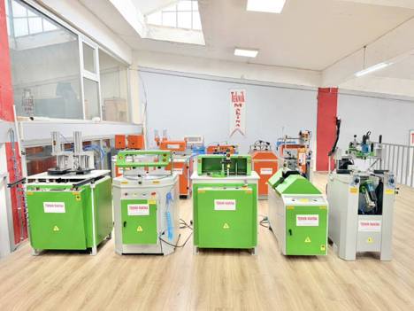 İş Makineleri, Komple Pvc Makinaları, Teknik Makina Pvc Makinaları Komple Set Bursa