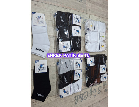 Giyim Eşyası, Patik, Çorap, Ak Çorap Toptan Bay Bayan Çocuk Çorap Bayrampaşa