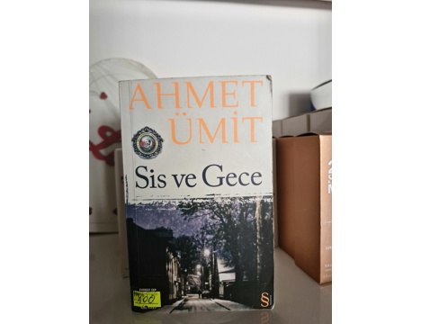 Kitap, Dergi, Diğer Kitaplar, Sis ve Gece Ahmet Ümit Roman Muğla