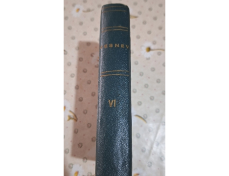 Kitap, Dergi, Dini Kitaplar, Mevlana Celaleddin Rumi, Antika Kitap, Mesnevi Vı. Cilt 1957 Basım Deri Ciltli Bursa