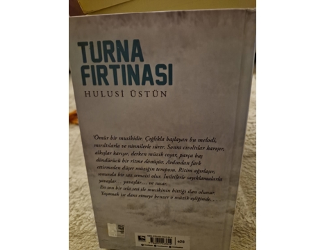 Kitap, Dergi, Romanlar (Türk Yazarlar), Turna Fırtınası Hulusi Üstün Roman Muğla