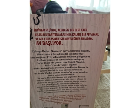 Kitap, Dergi, Romanlar (Yabancı Yazarlar), Av Mevsimi Mason Cross Polisiye Roman Muğla