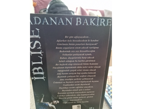Kitap, Dergi, Romanlar (Türk Yazarlar), İblise Adanan Bakire Alaaddin Yenikomşu Roman Muğla