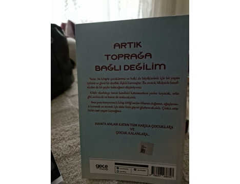 Kitap, Dergi, Çocuk Kitapları, Artık Toprağa Bağlı Değilim Müslüm Tekin Hikaye Muğla