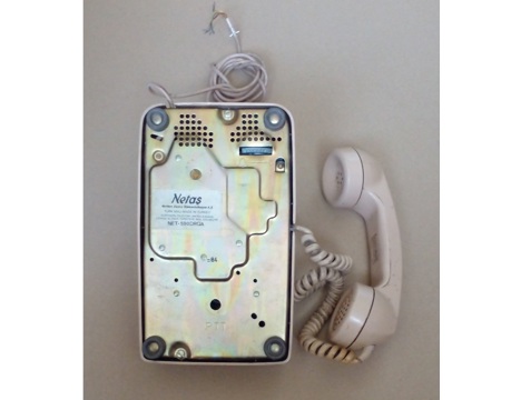 Antika Eşya, Çeşitli Makineler, Netaş Çevirmeli Antika Telefon 80'Ler Temiz İzmir