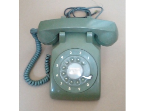Antika Eşya, Çeşitli Makineler, Netaş Çevirmeli Telefon 80'Ler Nostaljik İzmir
