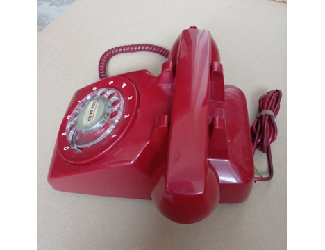 Antika Eşya, Çeşitli Makineler, Netaş Çevirmeli Telefon 80'Ler Nostaljik İzmir