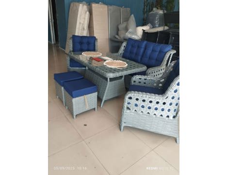 Mobilya, Diğer Mobilyalar, Bahçe Balkon Oturma Grubu 9 Parça Kayseri