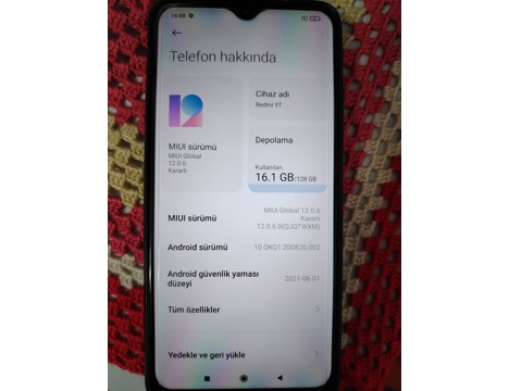 Cep Telefonu, Xiaomi Redmi 9T 128Gb Bursa