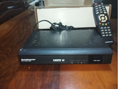 Elektronik Eşya, Uydu Alıcıları, Uydu Alıcısı, Goldmaster Sat-72400 Hdmı Uydu Alıcı İzmir