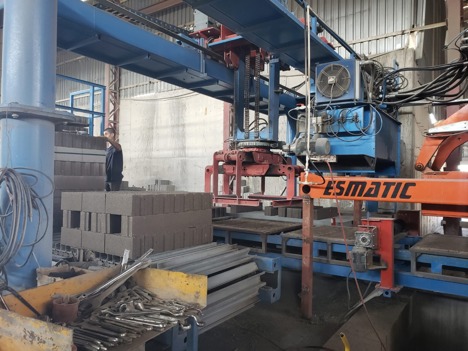 İş Makineleri, Parke, Bordür Makinaları, Eser Makine, Full Otomatik, Eser Otomatik Bims Üretim Tesisi 18'Li Ankara