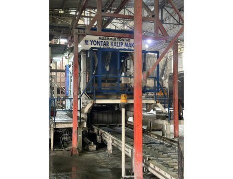 İş Makineleri, Parke, Bordür Makinaları, Yontar Kalıp Makine Kpm-9036, 2017, Beton Parke ve Bordür Makinesi, Yontar Kpm-9036 