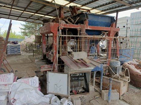 İş Makineleri, Briket Makinaları, Bims Makinesi, Hüba Makine 2014 Model 6Lı Manuel Bims Üretim Tesisi