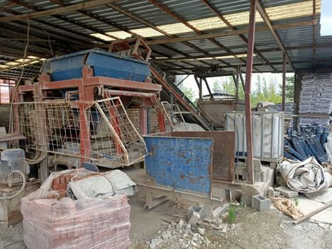 İş Makineleri, Briket Makinaları, Bims Makinesi, Hüba Makine 2014 Model 6Lı Manuel Bims Üretim Tesisi