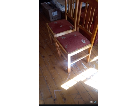 Mobilya, Masa ve Sandalyeler, Markasız, 2000, Ahşap Masa ve 8 Sandalye Takımı İstanbul
