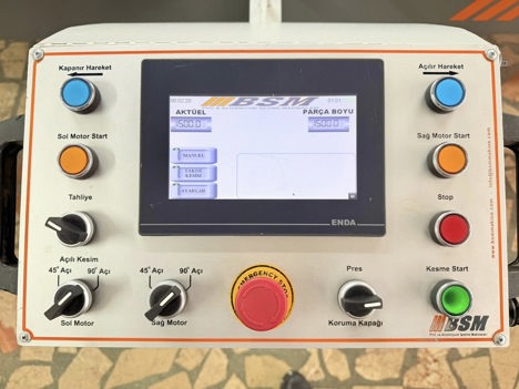 İş Makineleri, Kesme Makinaları (Pvc), Pvc Makinaları, Teknik Makina Çift Köşe Kesim Pvc Makinası Bursa