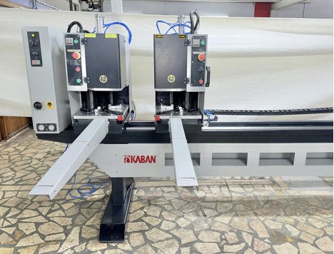 İş Makineleri, Komple Pvc Makinaları, Kaban Makine, Kaban Çiftli Set Pvc Makinaları Bakımlı Bursa
