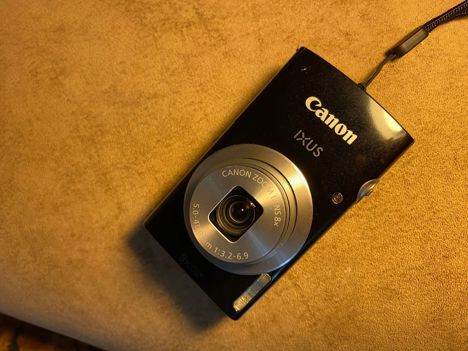 Elektronik Eşya, Digital Fotograf Makinaları, Canon Ixus 185 Dijital Fotoğraf Makinesi Kutulu Ankara