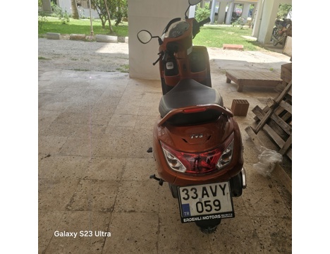 Vasıta, Chooper, Cruiser Motosiklet, Tvs Jupiter 125 2024 Model Turuncu Sahibinden Mersin
