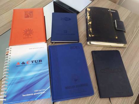Kitap, Dergi, Diğer Kitaplar, 6 Adet Ajanda Defter Sahibinden Ankara Yenimahalle