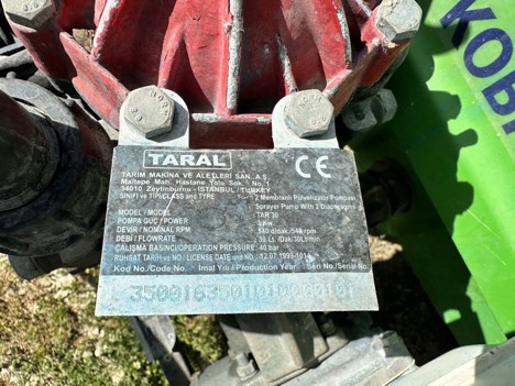 İş Makineleri, İlaçlama Makineleri, Taral Honda Motorlu İlaçlama Pompası 100L İstanbul