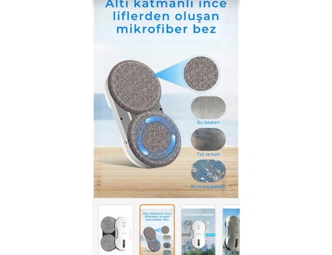 Beyaz Eşya, Diğer Beyaz Eşyalar, Neutron Cam Silme Robotu Sıfır Kutulu Çubuk Ankara
