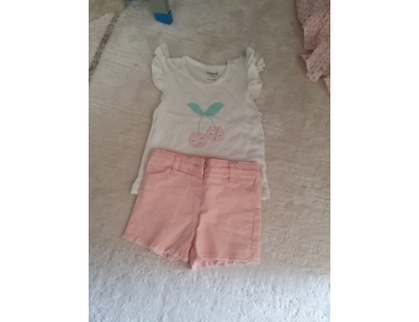 Giyim Eşyası, Çocuk Giyim, 3 Yaş, Denim Sort Lcw Pembe