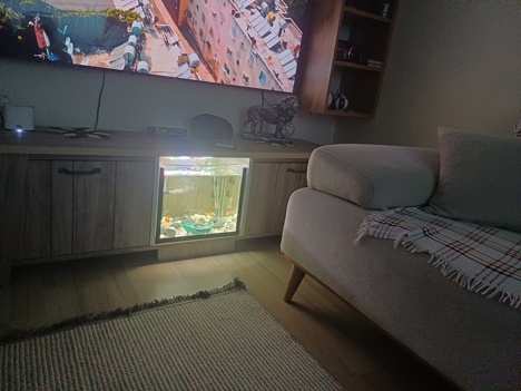 Mobilya, Televizyon Sehpası, Tv Ünitesi Akvaryum, İder Mdf Tv Ünitesi Özel Akvaryum Dahil Sahibinden İstanbul