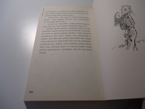 Kitap, Dergi, Çocuk Kitapları, Matilda - Roald Dahl Roman Tertemiz