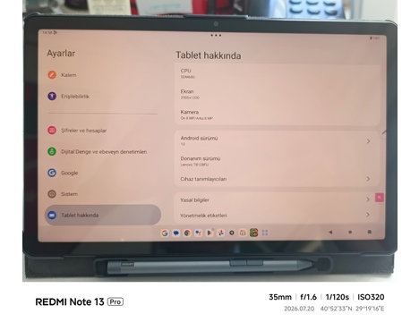 Bilgisayar, Tablet Pc, Lenovo Tb 128Fu, Lenovo Tab M10 Plus 3Rd Gen Tablet