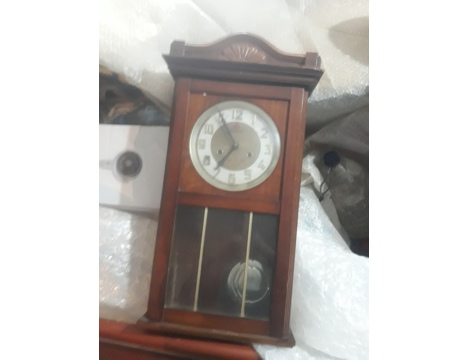 Antika Eşya, Hislon 1950 Model 75 Yıllık Antika Duvar Saati Balıkesir