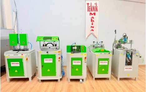 İş Makineleri, Komple Pvc Makinaları, Tam Takım Pvc Makinaları Teknik Makinadan 5 Li Set