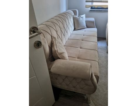 Komple Salon Mobilyası, İnegöl Mobilya Chester Tarzı Salon Takımı 3+3+1+1 Bursa